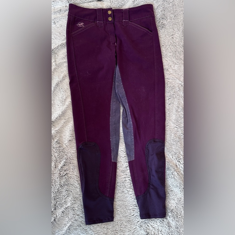 Piper by Smartpak purple breeches size 24R